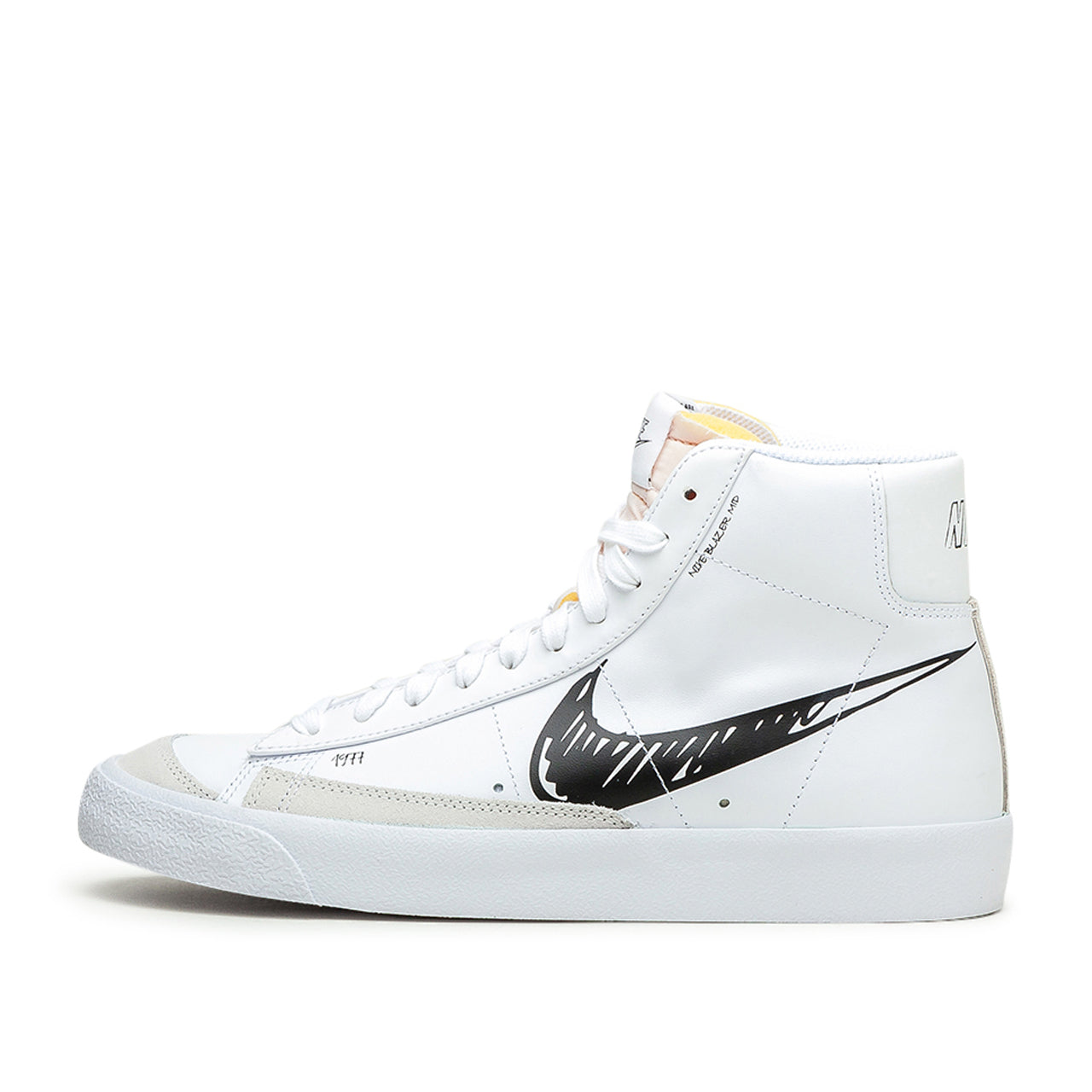 Nike Blazer Mid Vintage '77 'Sketch' (Weiß / Schwarz) - Allike Store