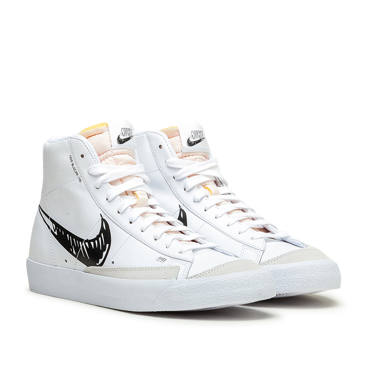 Nike Blazer Mid Vintage '77 'Sketch' (Weiß / Schwarz) - Allike Store