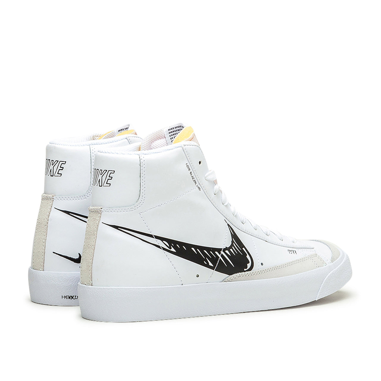 Nike Blazer Mid Vintage '77 'Sketch' (Weiß / Schwarz) - Allike Store