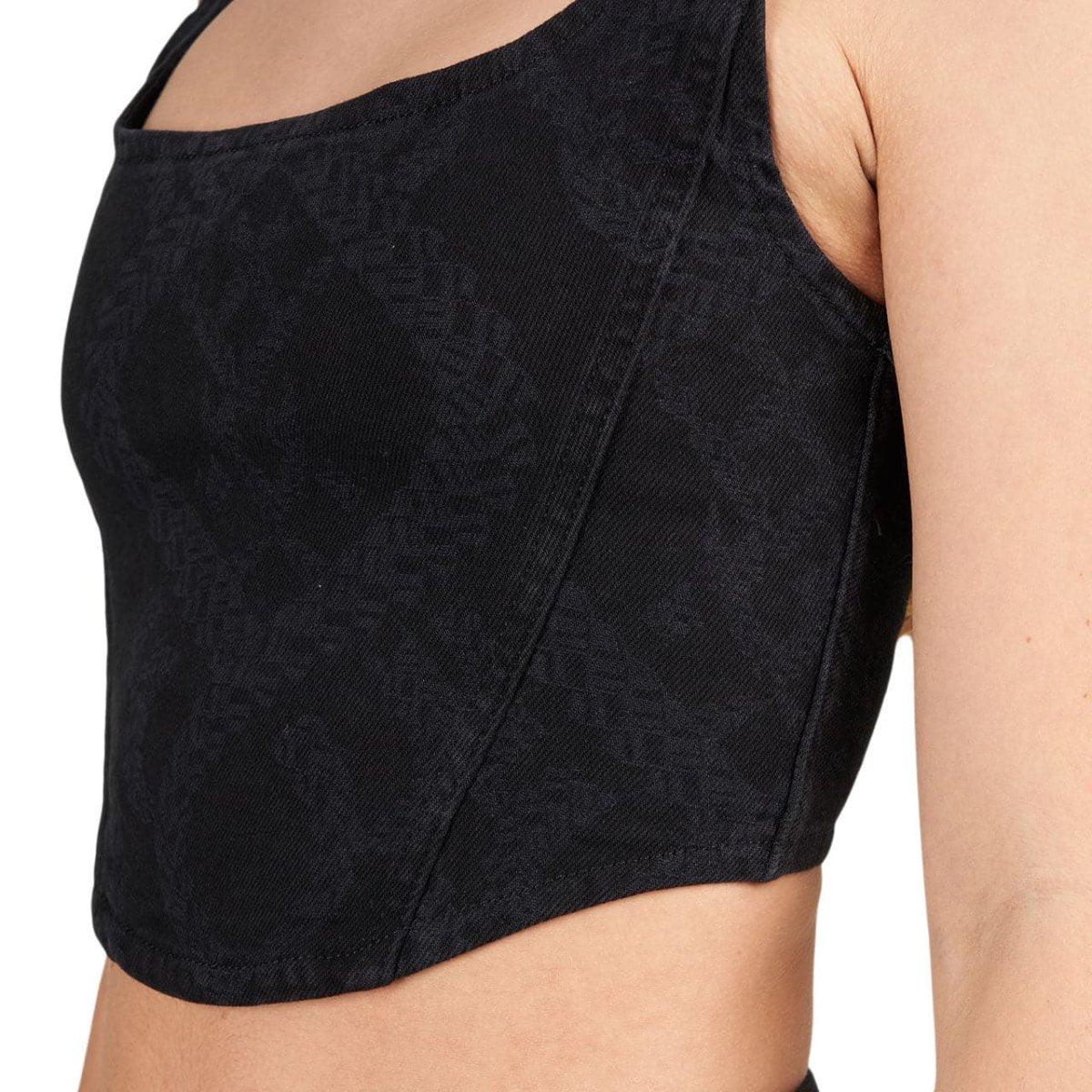 Daily Paper Black Braids Lina Top (Schwarz) - Allike Store