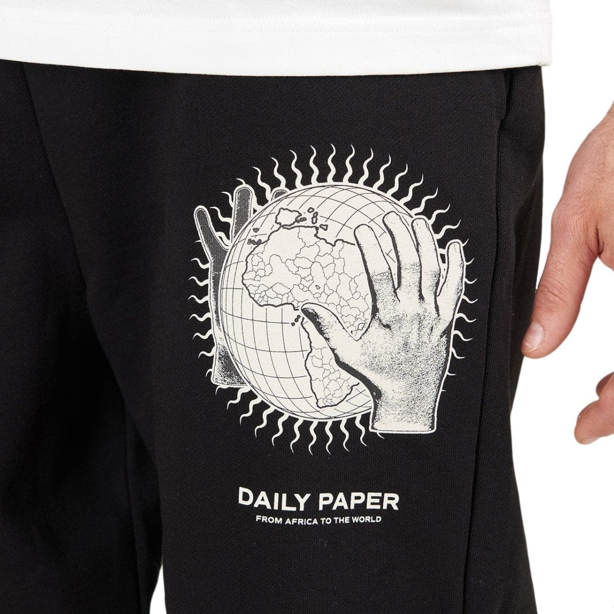 Daily Paper Hobe Jog Pants (Schwarz) - Allike Store