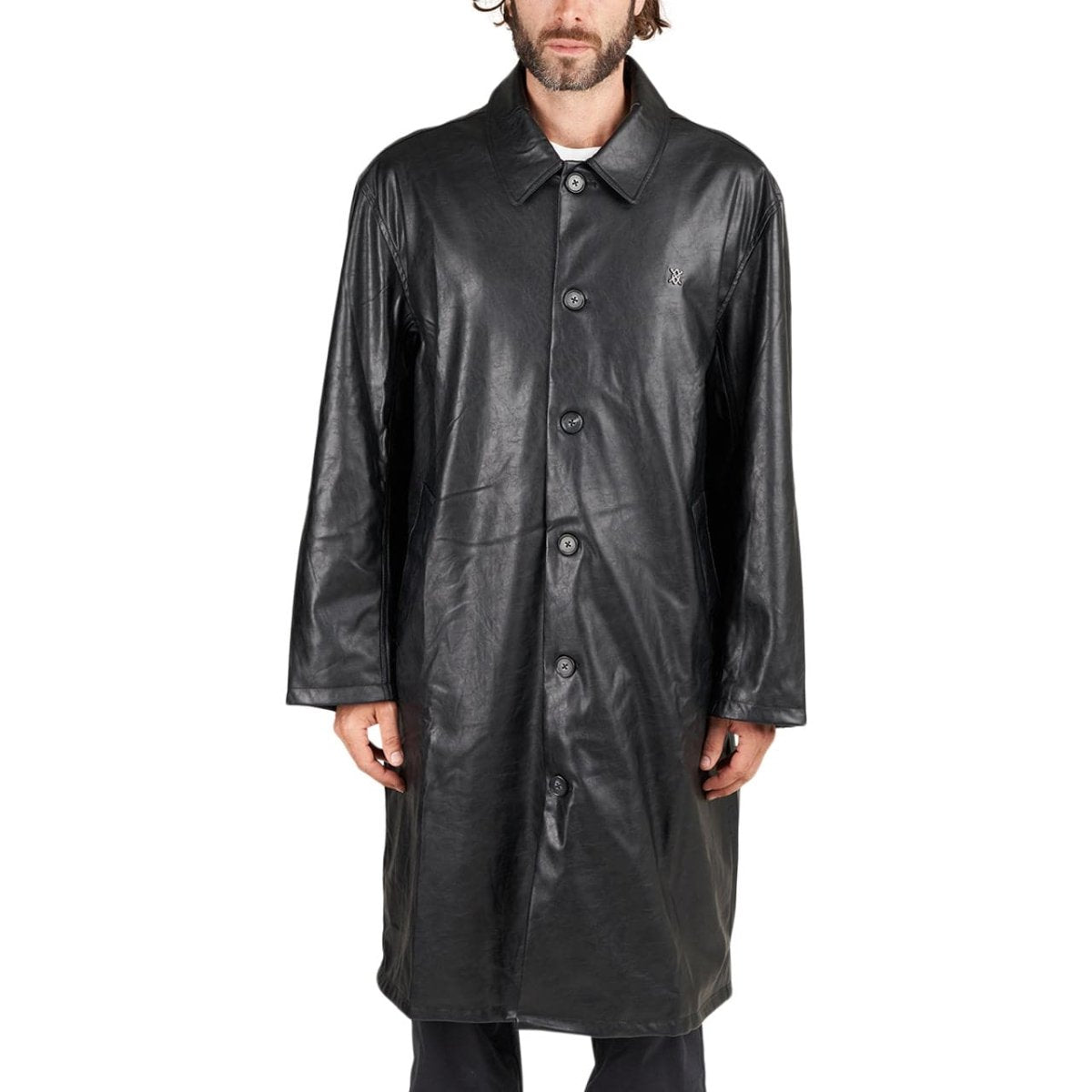 Daily Paper Leeto Long Jacket (Schwarz) - Allike Store