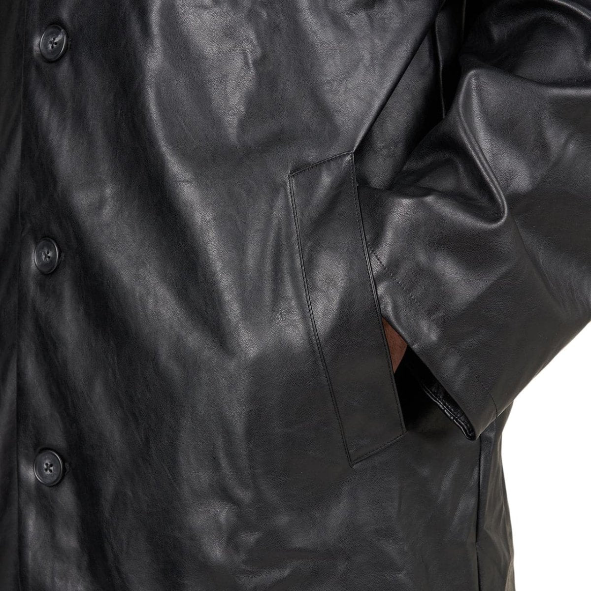 Daily Paper Leeto Long Jacket (Schwarz) - Allike Store