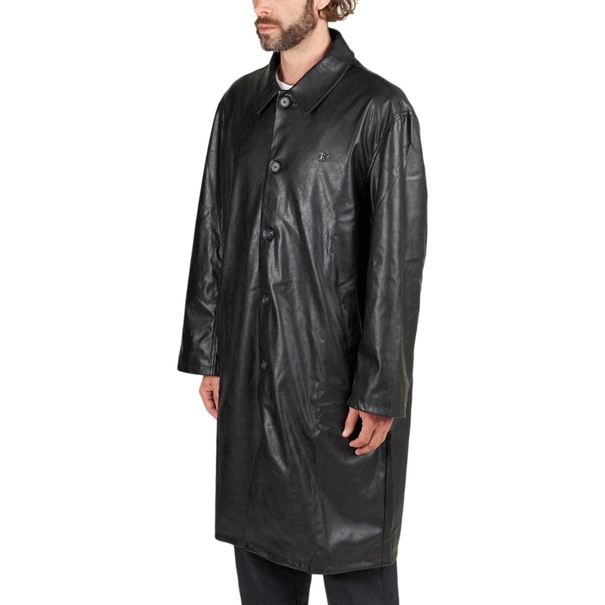 Daily Paper Leeto Long Jacket (Schwarz)  - Cheap Witzenberg Jordan Outlet