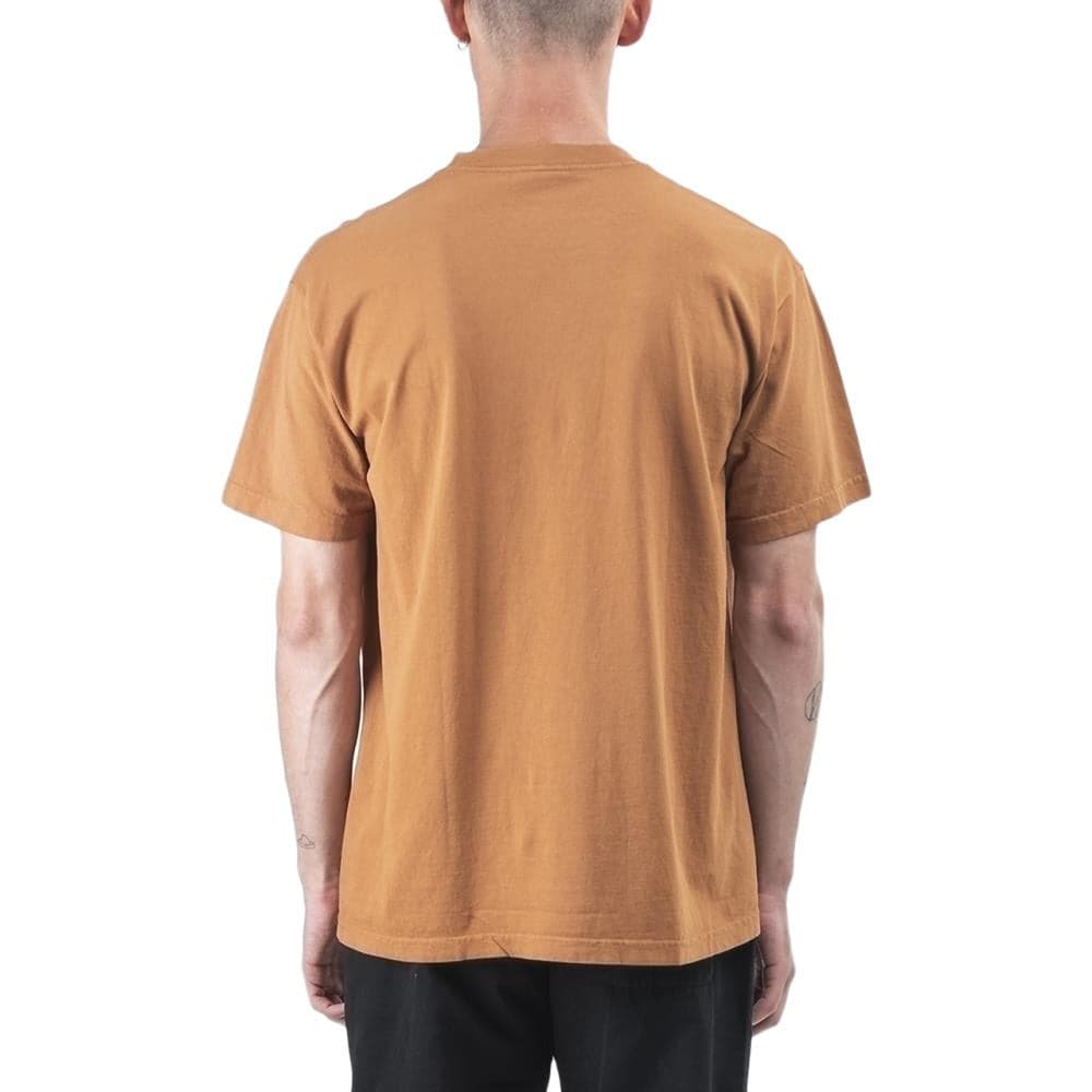 Dime Classic Logo Embroidered T-Shirt (Braun) - Allike Store