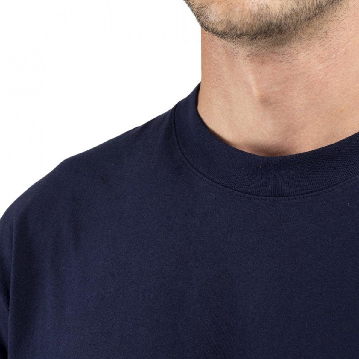 Dime Classic Logo Embroidered T-Shirt (Navy) - Allike Store