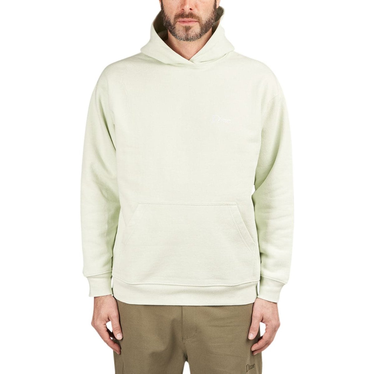 Dime Classic Small Logo Hoodie (Hellgrün) - Allike Store