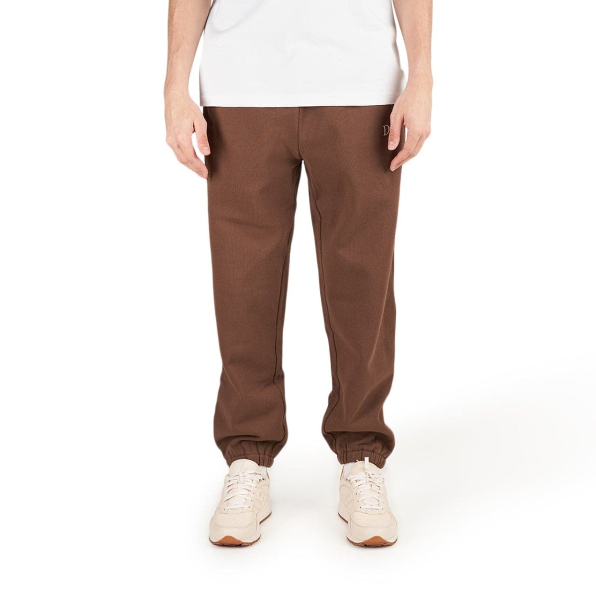 Buy Dime Neutral Classic Small Logo Sweatpants in Cotton for Women in UAE
