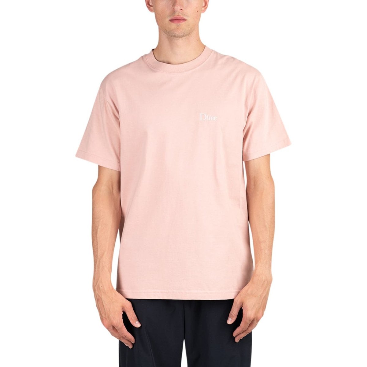 【DIME】 Classic Small Logo T-shirt : Old Pink Dime Classic Small Logo T-Shirt (Pink) DIMEF27PIN – Allike Store