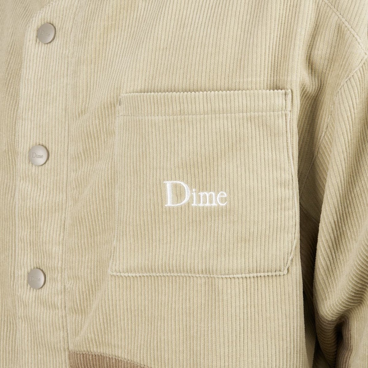 Dime Corduroy Hooded Jacket (Beige) - Allike Store