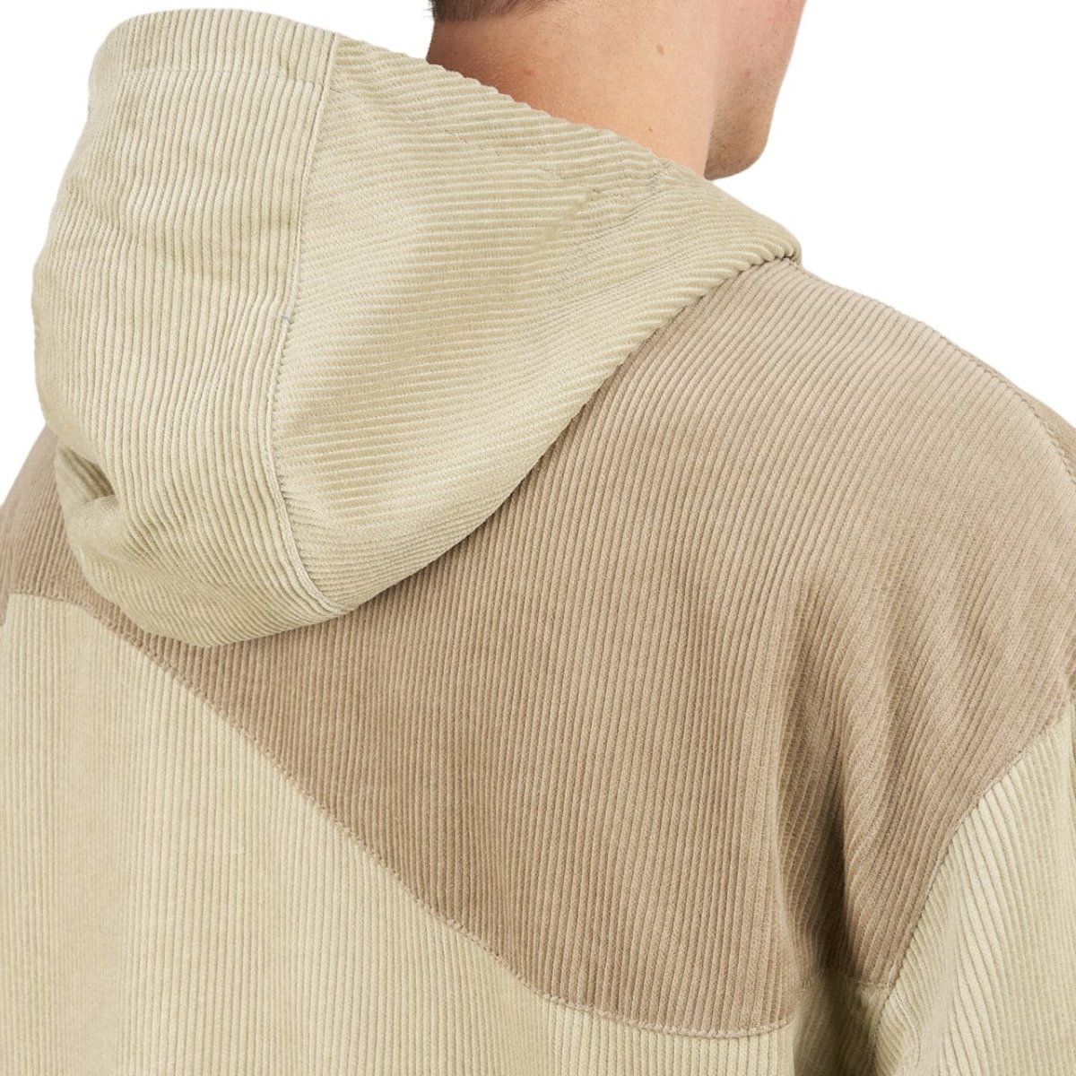Dime Corduroy Hooded Jacket (Beige) - Allike Store