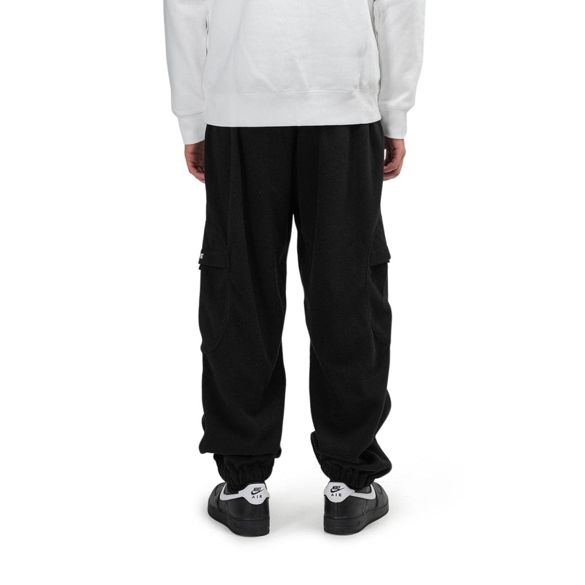 Dime Fleece Round Cargo Pants (Schwarz) - Allike Store
