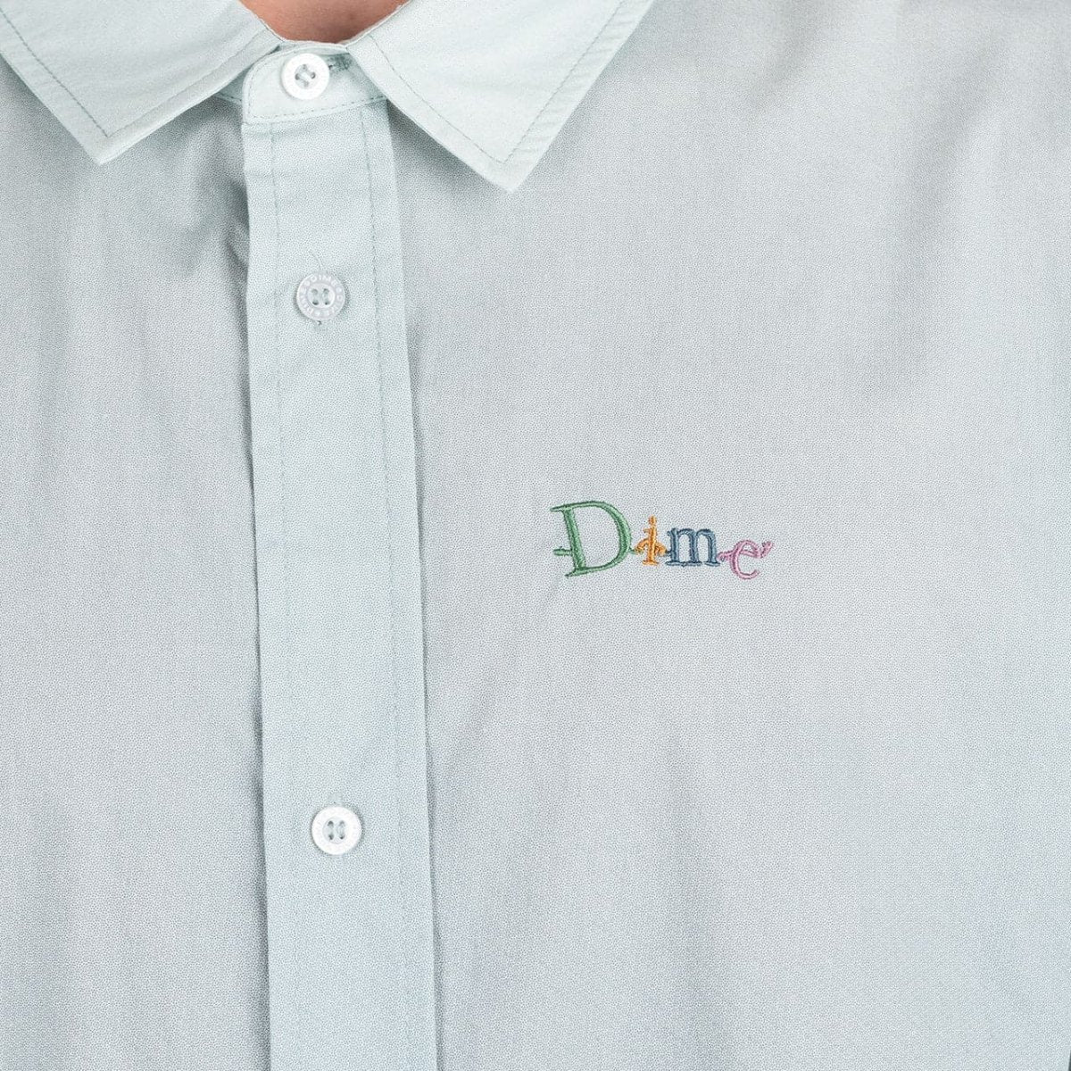 Dime Friends Gradient Oxford Shirt (Türkis) - Allike Store