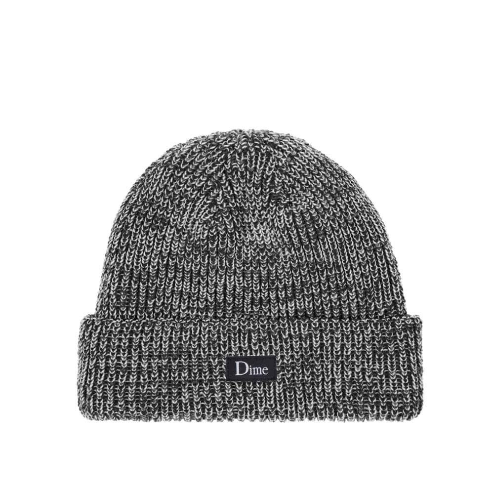 Dime Marled Beanie (Schwarz / Grau) - Allike Store