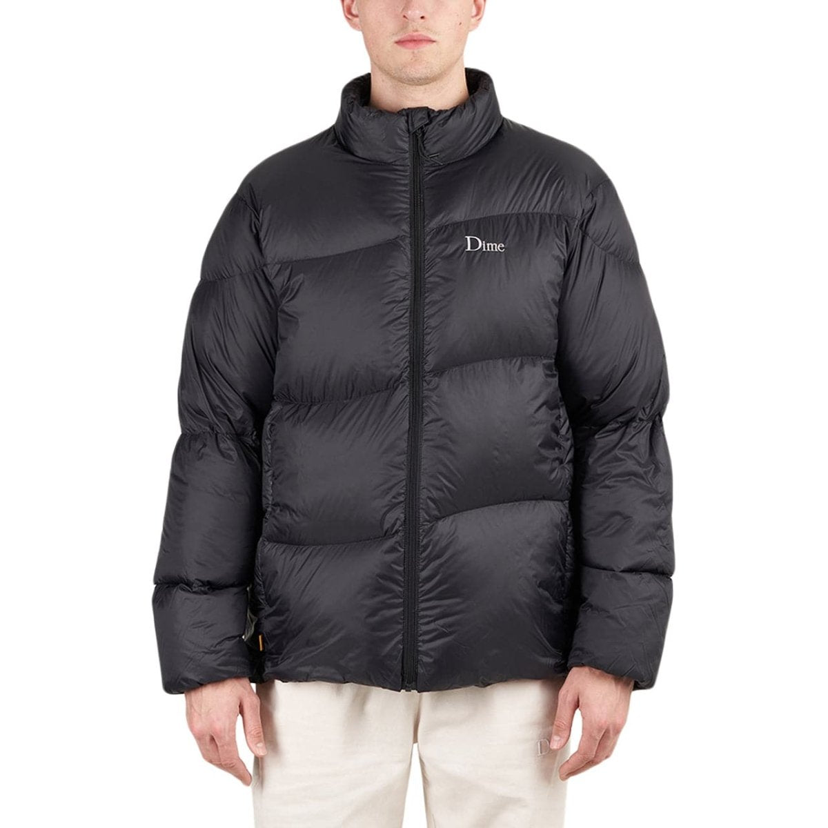 Dime Midweight Wave Puffer (Black)