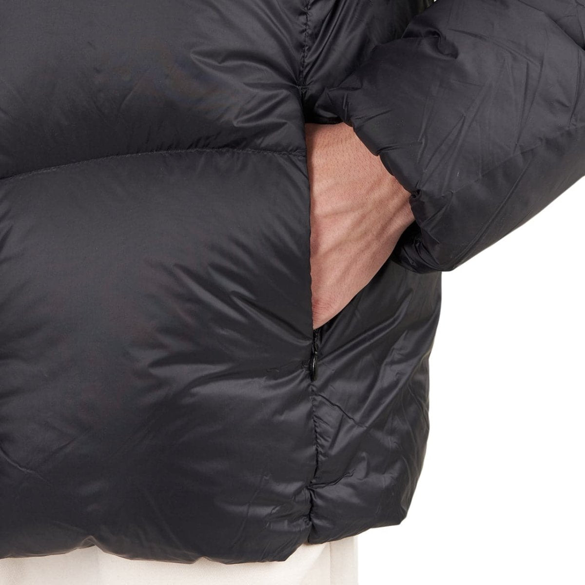 Dime Midweight Wave Puffer (Schwarz) - Allike Store