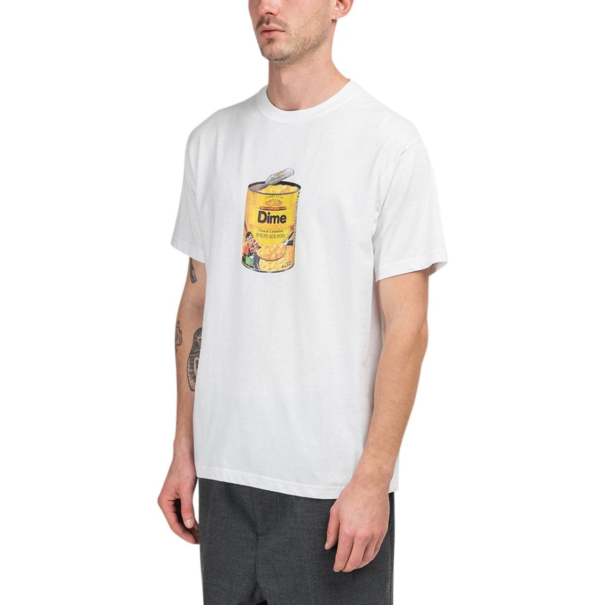 Dime Soupe Aux Pois T-Shirt (Weiß) - Allike Store