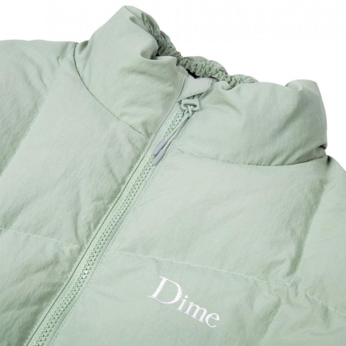Dime Warp Heavy Weight Puffer Jacket (Mint) - Allike Store