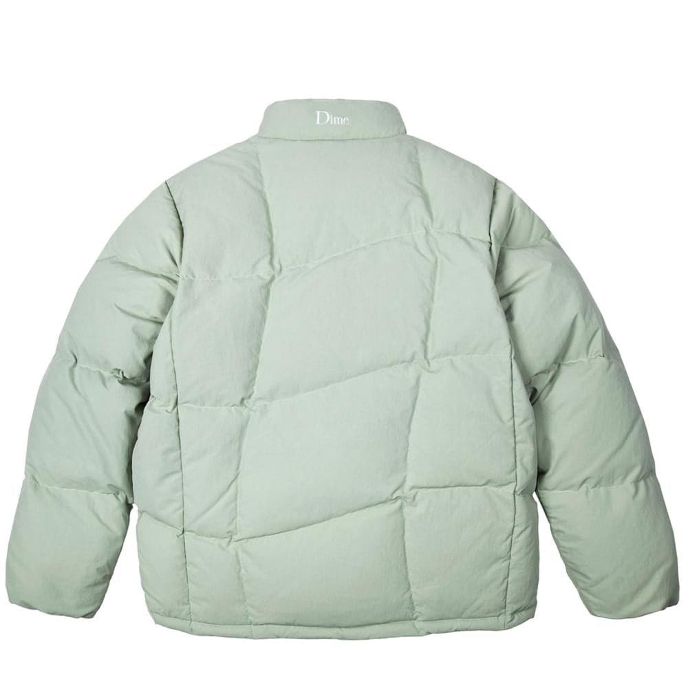 Dime Warp Heavy Weight Puffer Jacket (Mint) - Allike Store