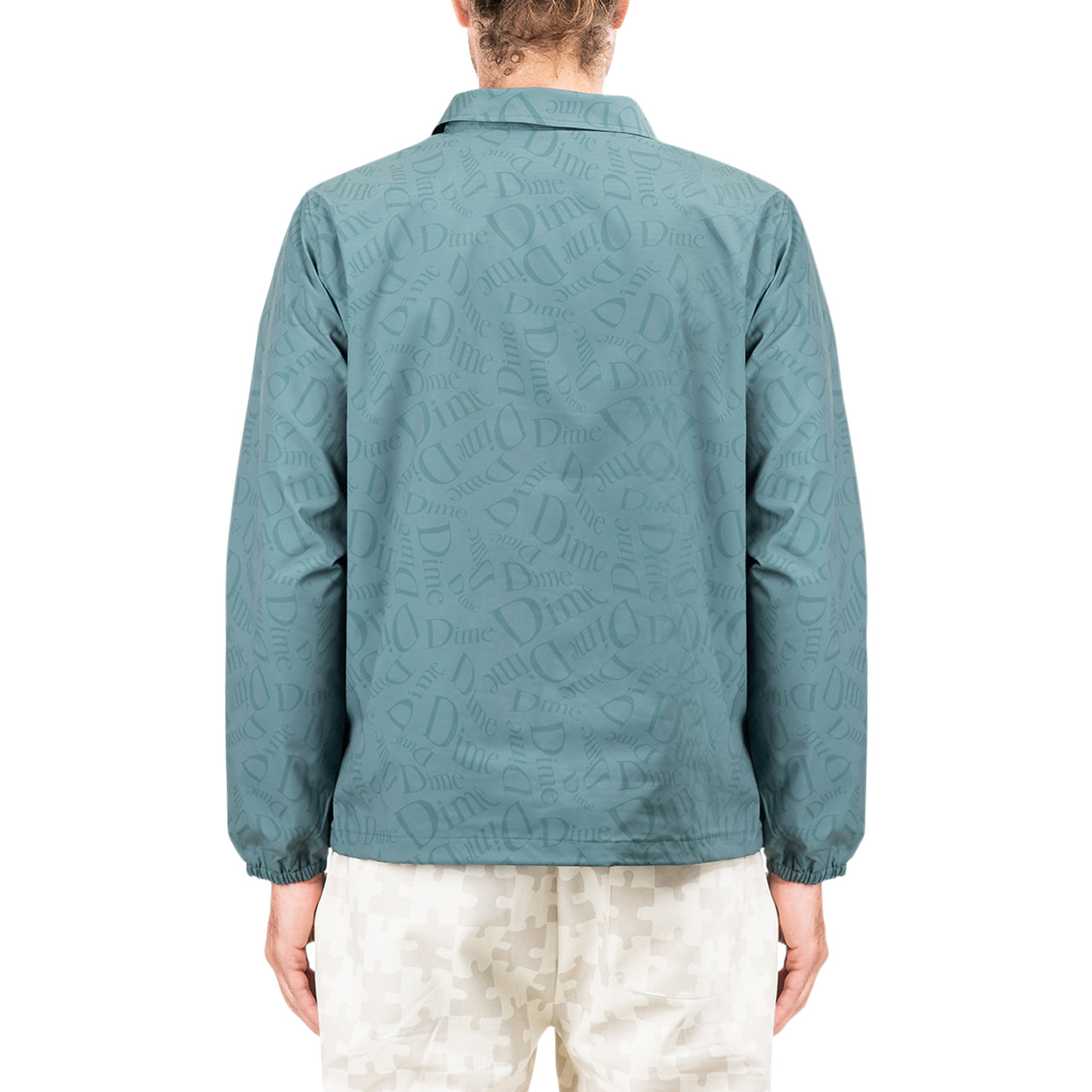 Dime Allover Coach Jacket (Grün) - Allike Store