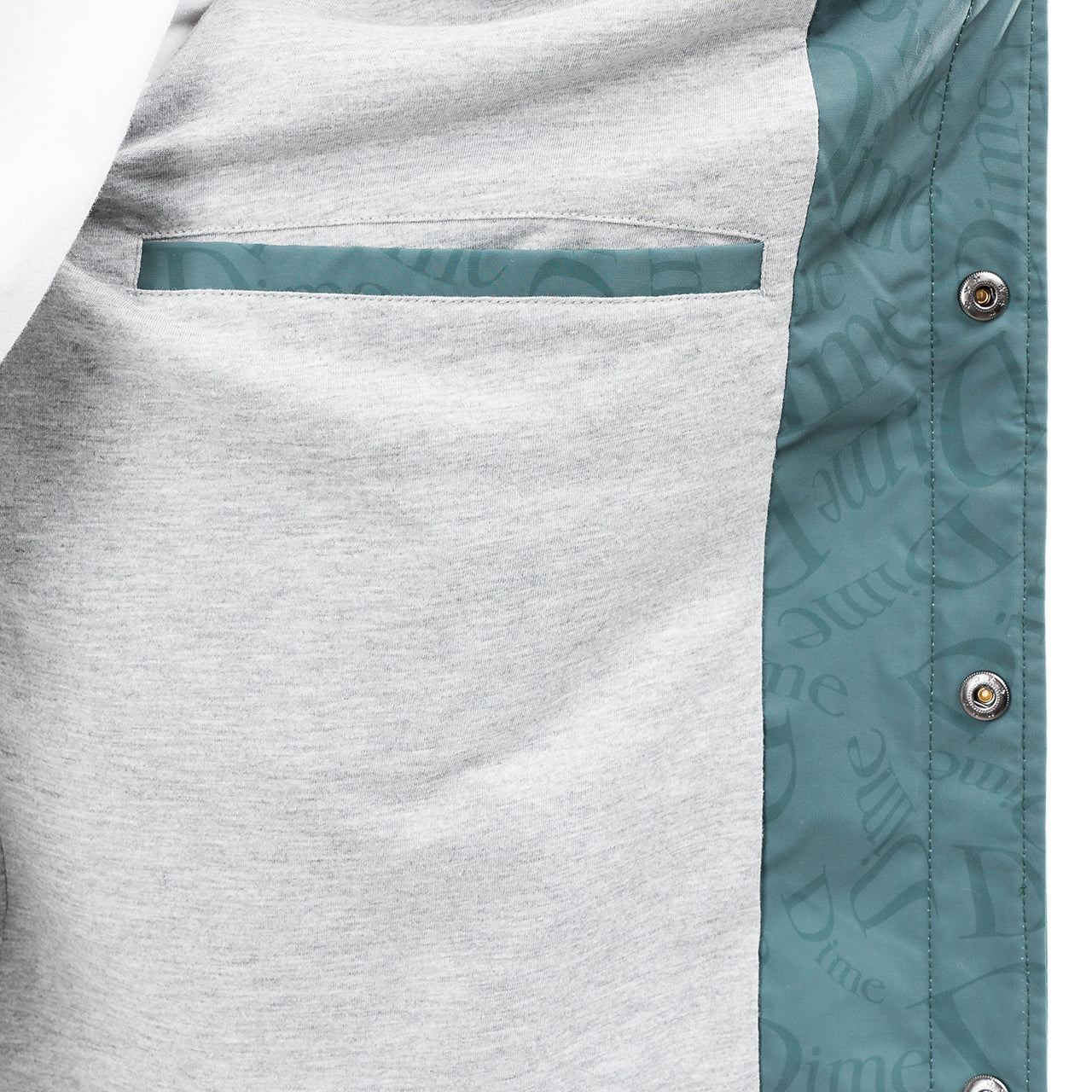 Dime Allover Coach Jacket (Grün) - Allike Store