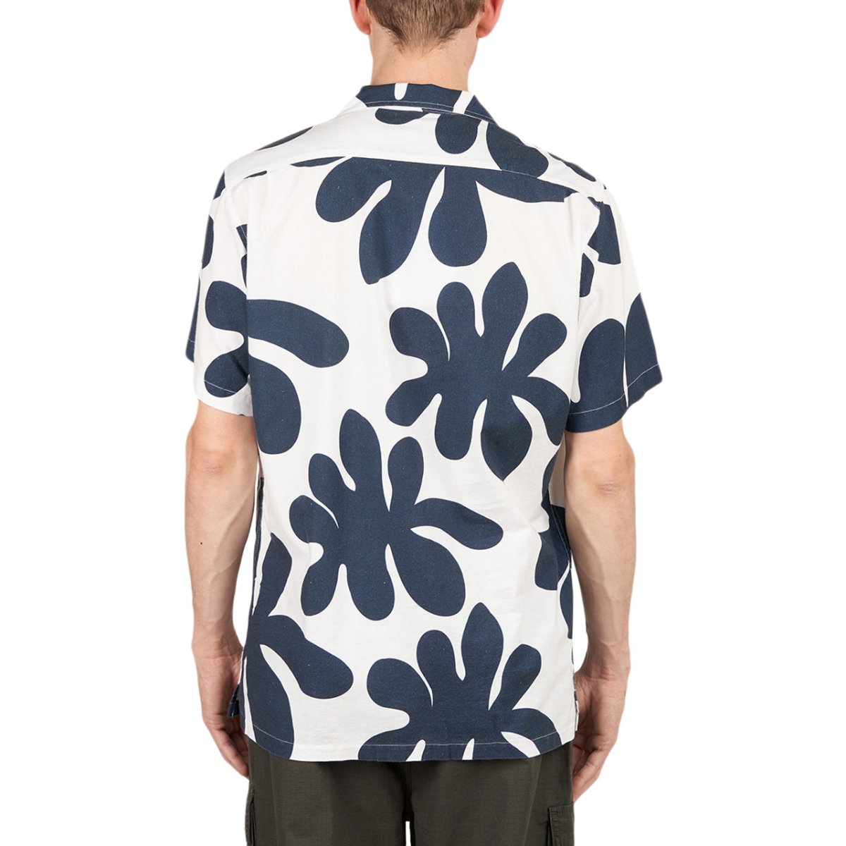 Edmmond Studios Alice Short Sleeve Shirt (Navy) - Allike Store