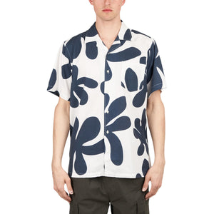 Edmmond Studios Alice Short Sleeve Shirt (Navy) - Allike Store