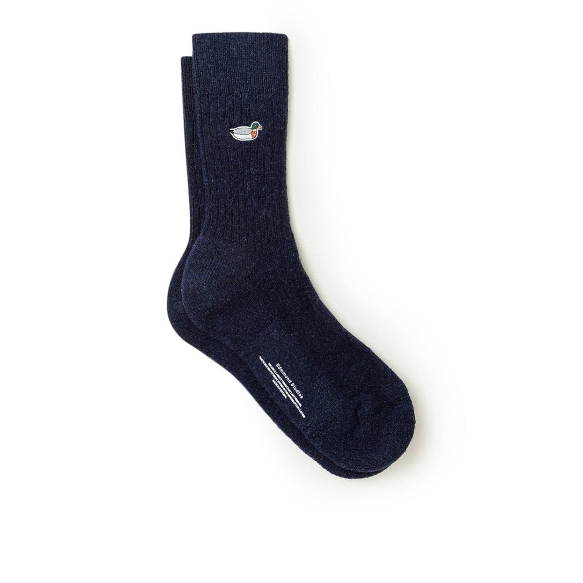 Edmmond Studios Duck Patch Socks (Navy) - Allike Store
