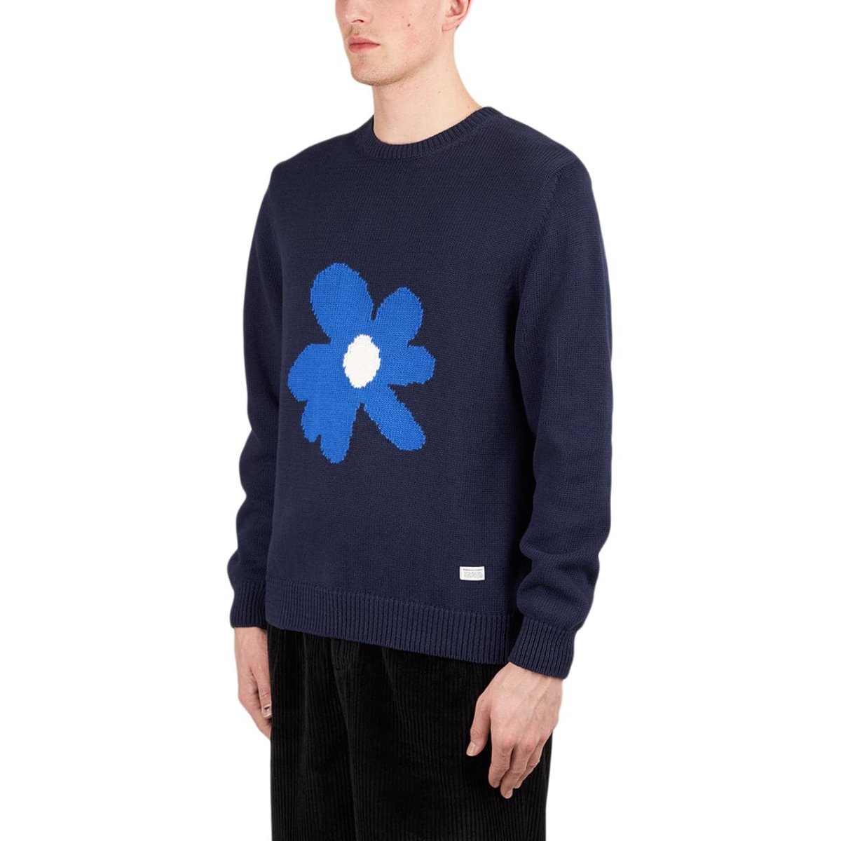 Edmmond Studios Flower Sweater (Navy) - Allike Store