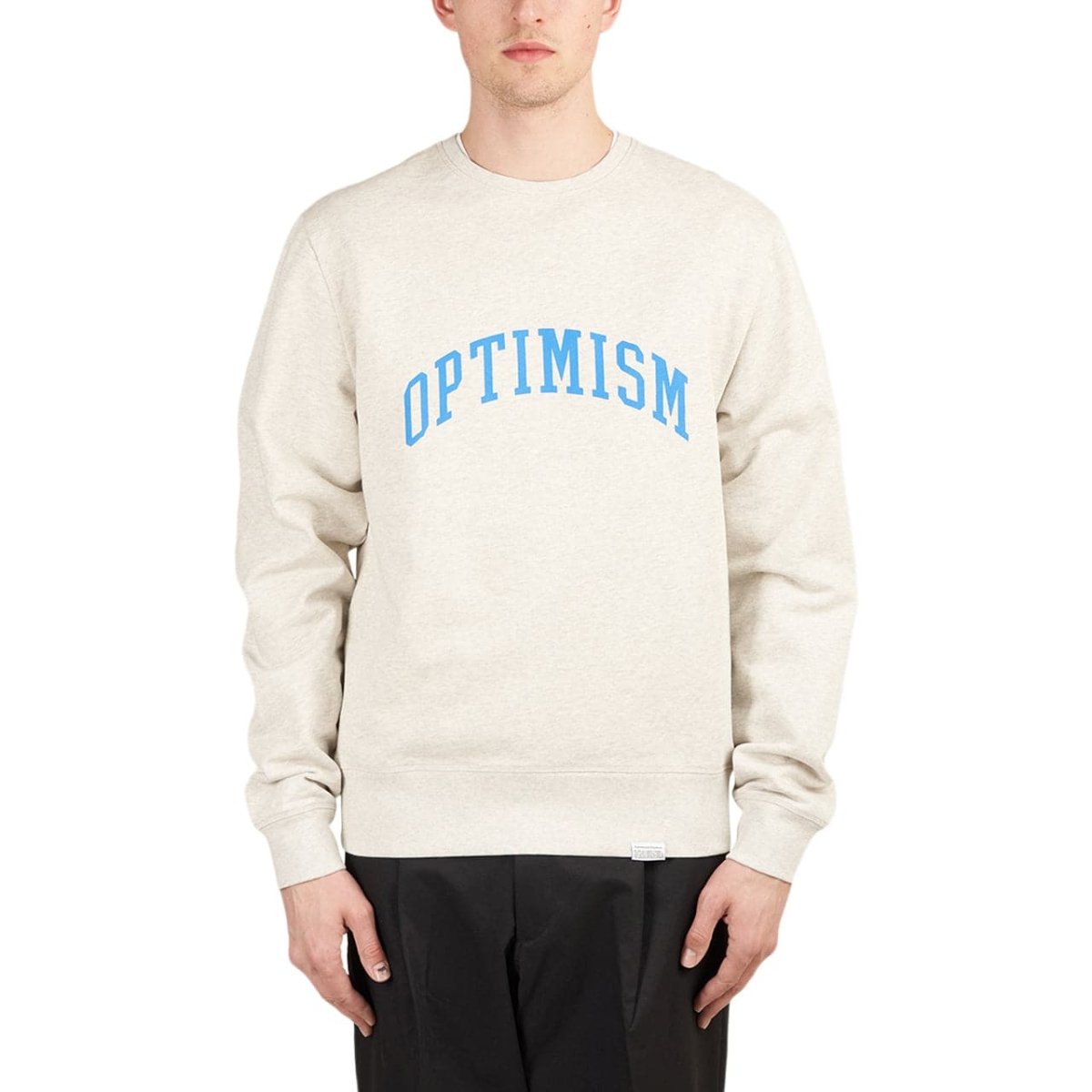 Edmmond Studios Optimism Sweatshirt (Hellgrau) - Allike Store