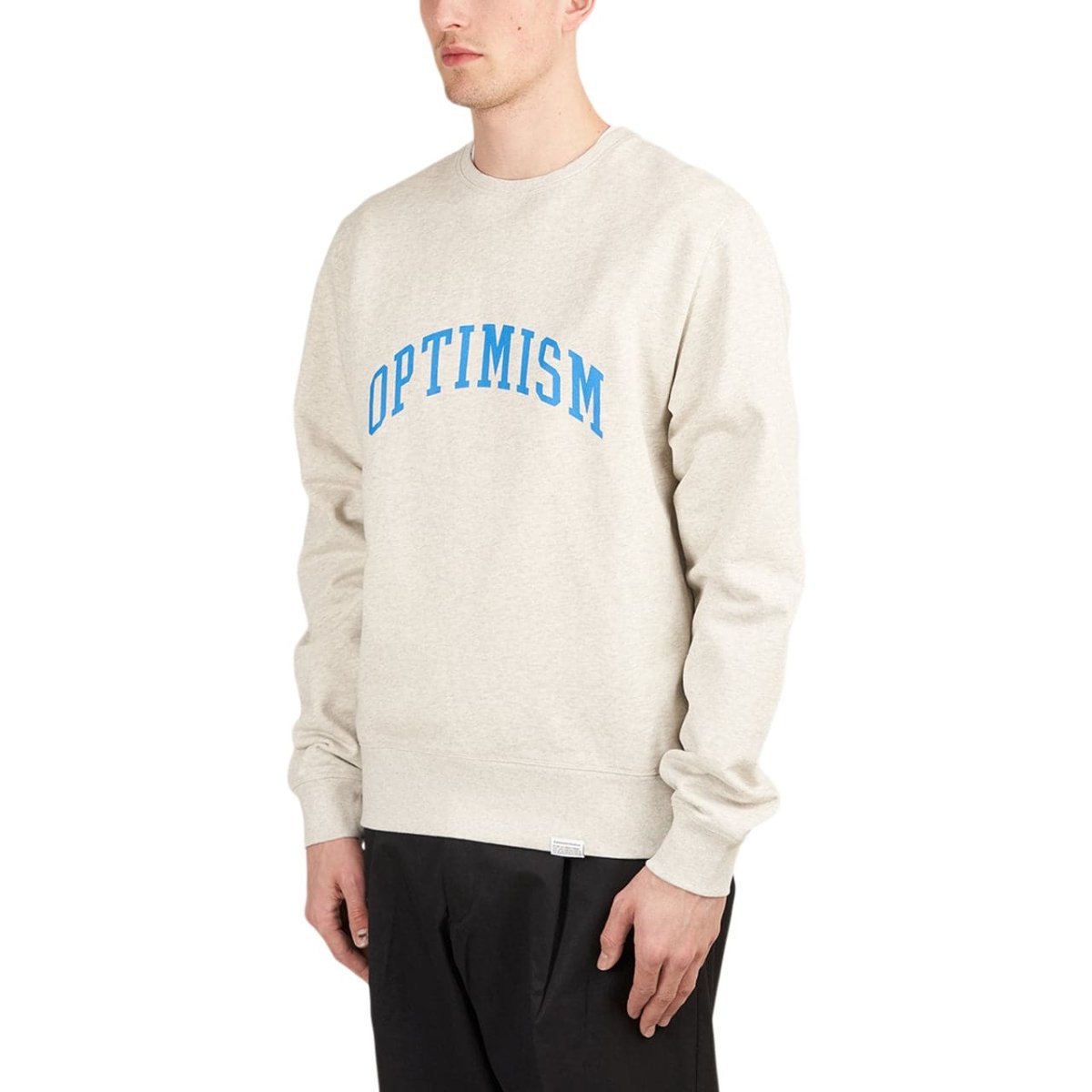 Edmmond Studios Optimism Sweatshirt (Hellgrau) - Allike Store