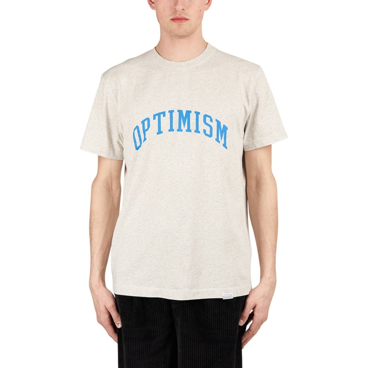 Edmmond Studios Optimism Tee (Hellgrau) - Allike Store