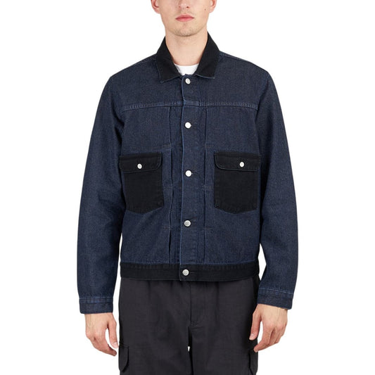 Edwin Denim E-Classic Jacket (Blue)  - Allike Store