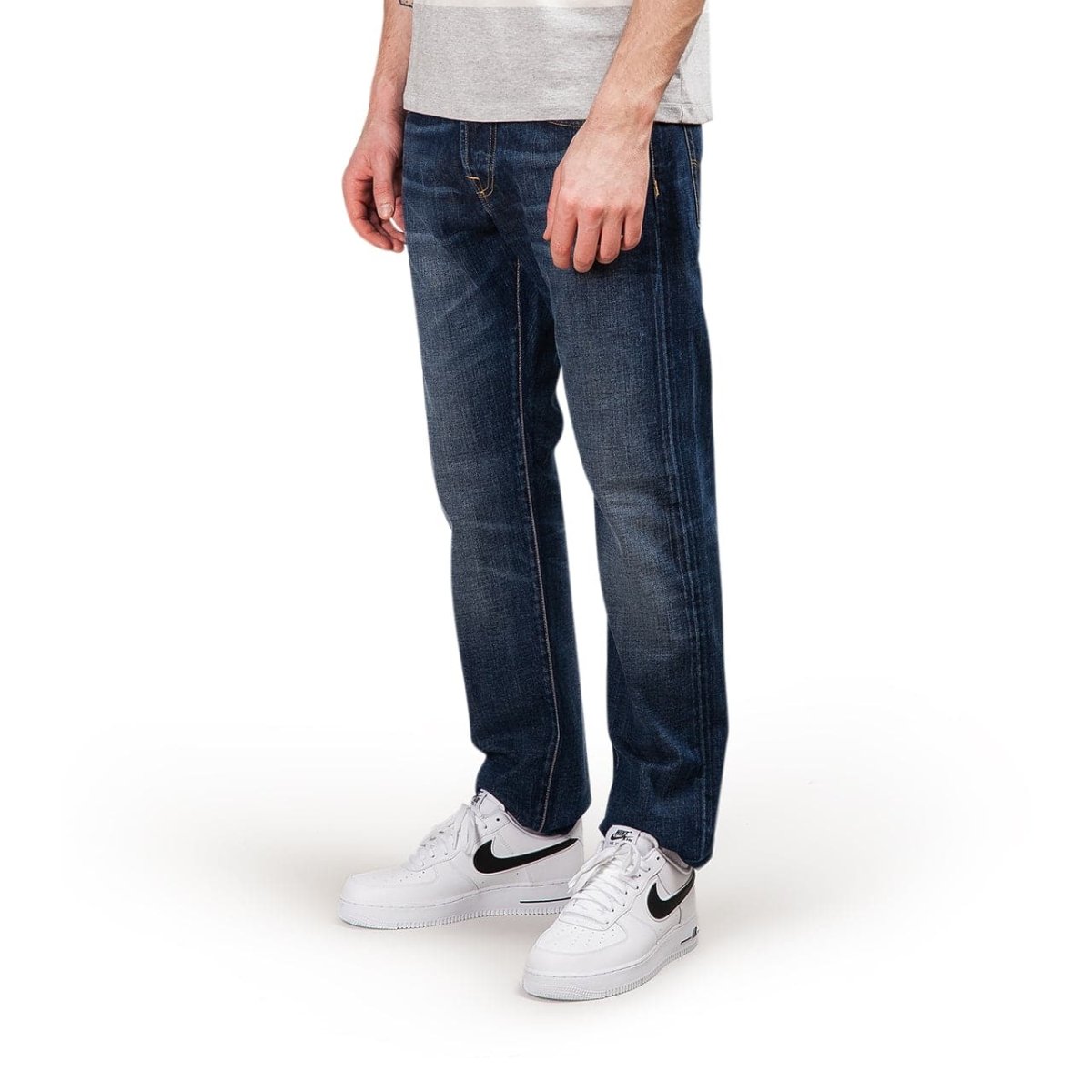 Edwin ED-55 63 Rainbow Selvage Blue Hikaru Wash (Blau) - Allike Store