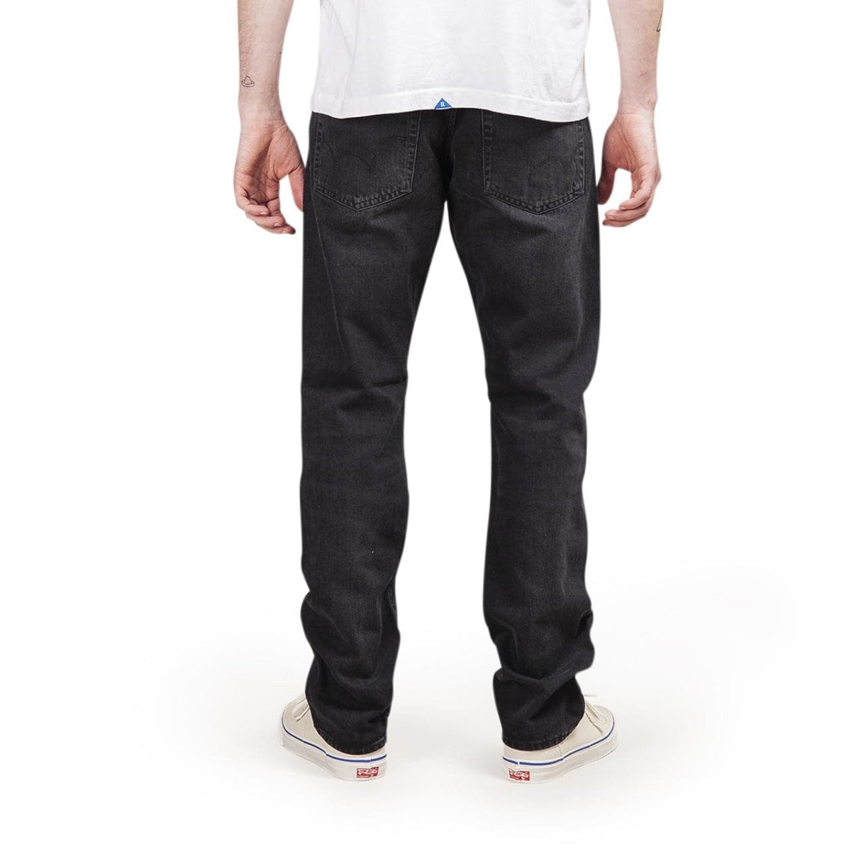Edwin ED-55 Red Selvage Black Denim (Schwarz) - Allike Store