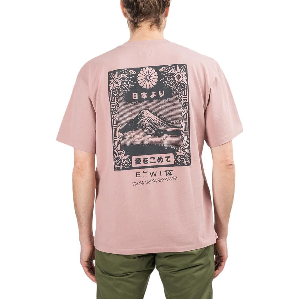 Edwin From MT Fuji TS Cotton Single Jersey (Pfirsich) - Allike Store