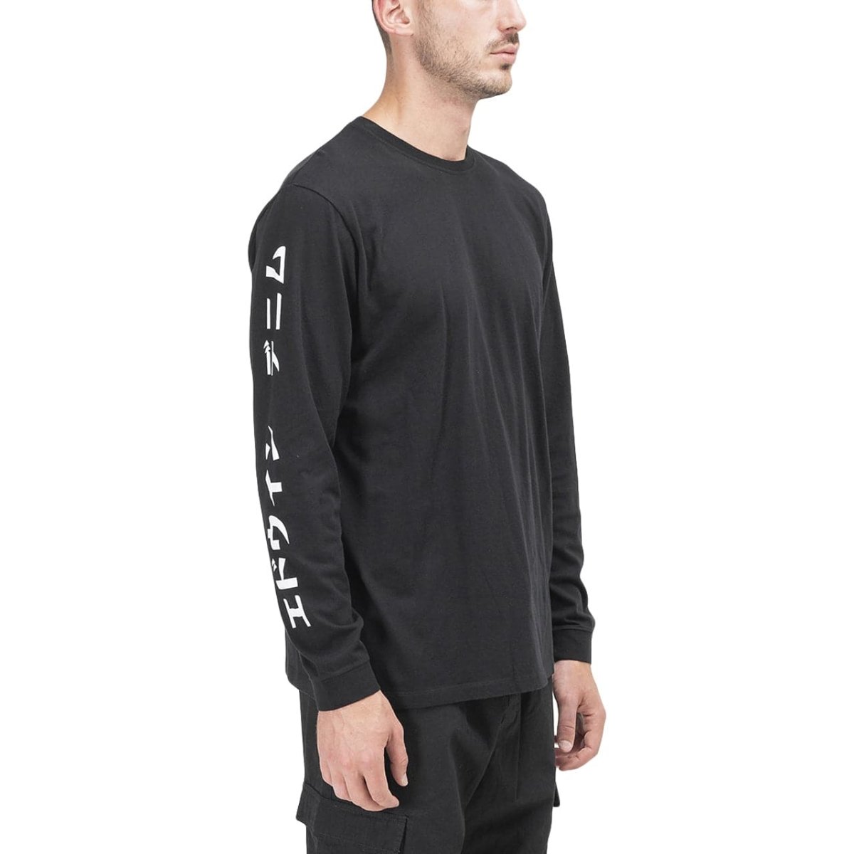 Edwin Gang II TS LS Cotton Single Jersey (Schwarz) - Allike Store