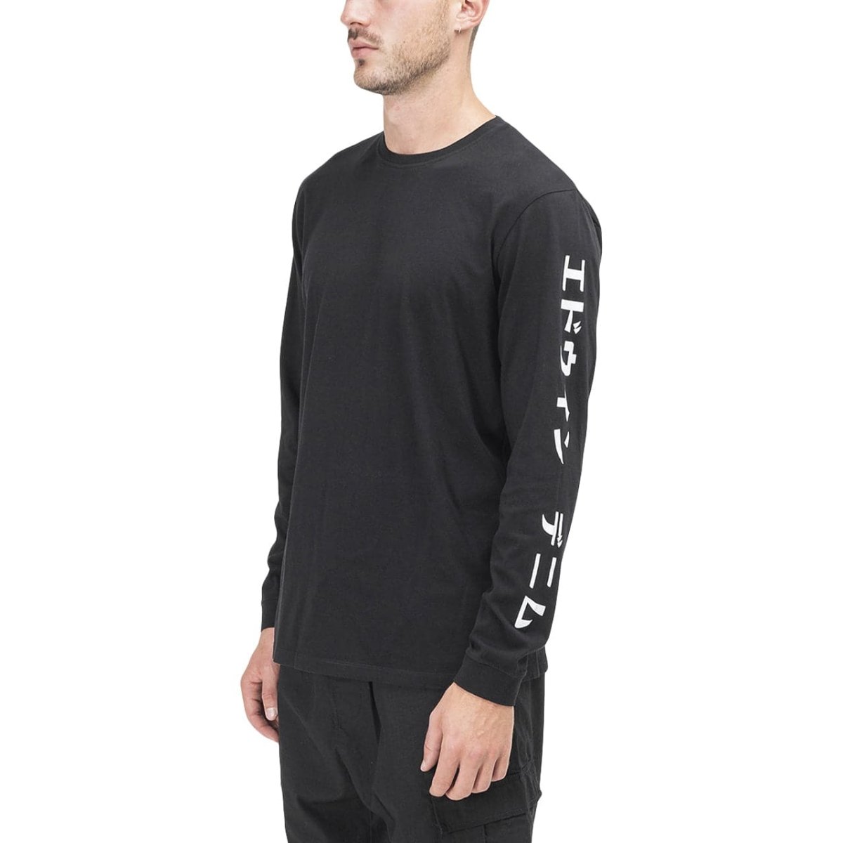 Edwin Gang II TS LS Cotton Single Jersey (Schwarz) - Allike Store