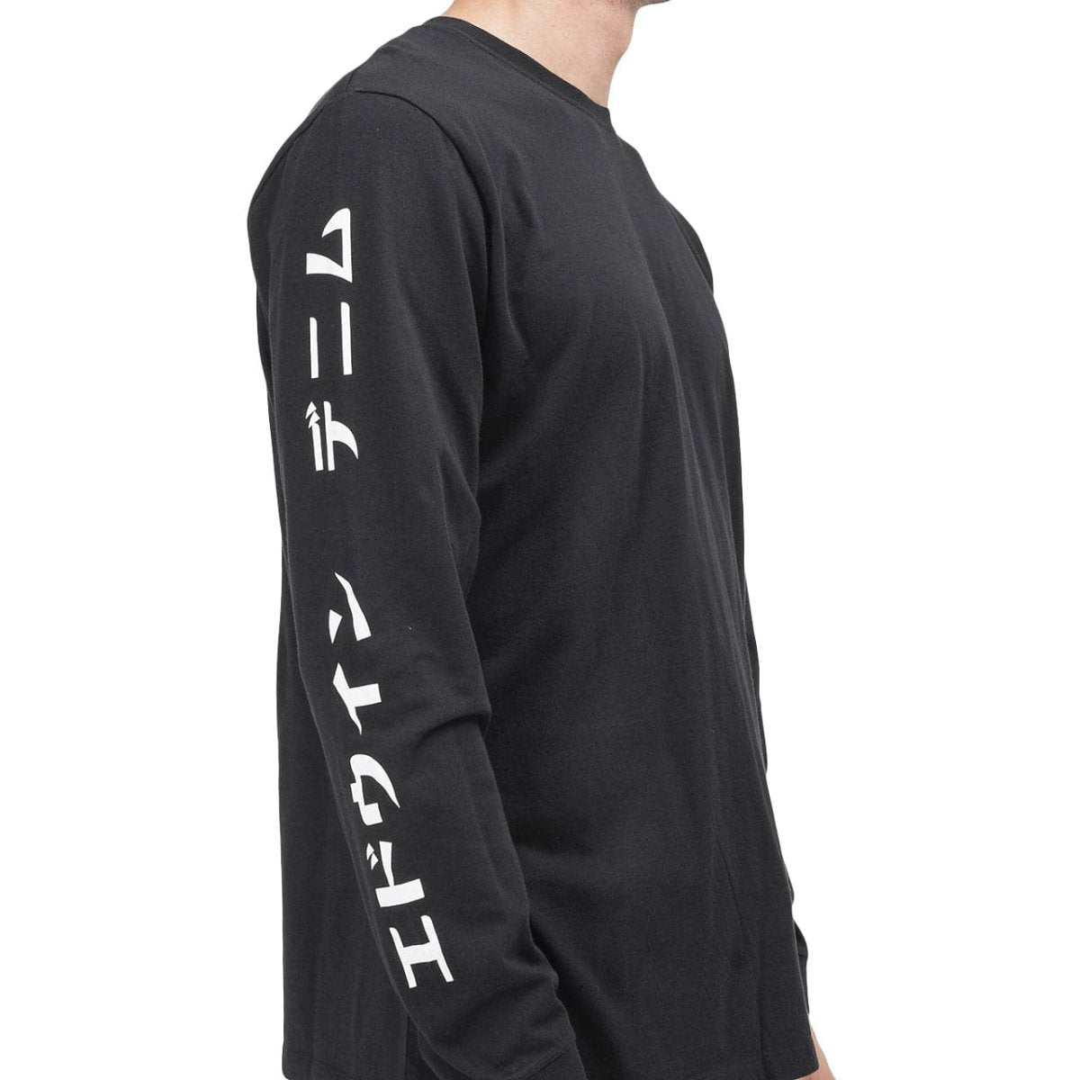 Edwin Gang II TS LS Cotton Single Jersey (Schwarz) - Allike Store