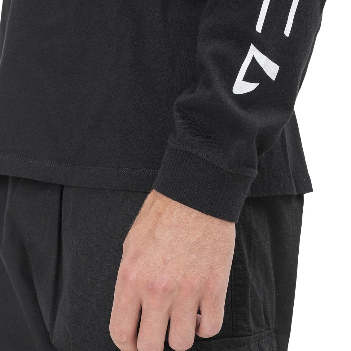 Edwin Gang II TS LS Cotton Single Jersey (Schwarz) - Allike Store