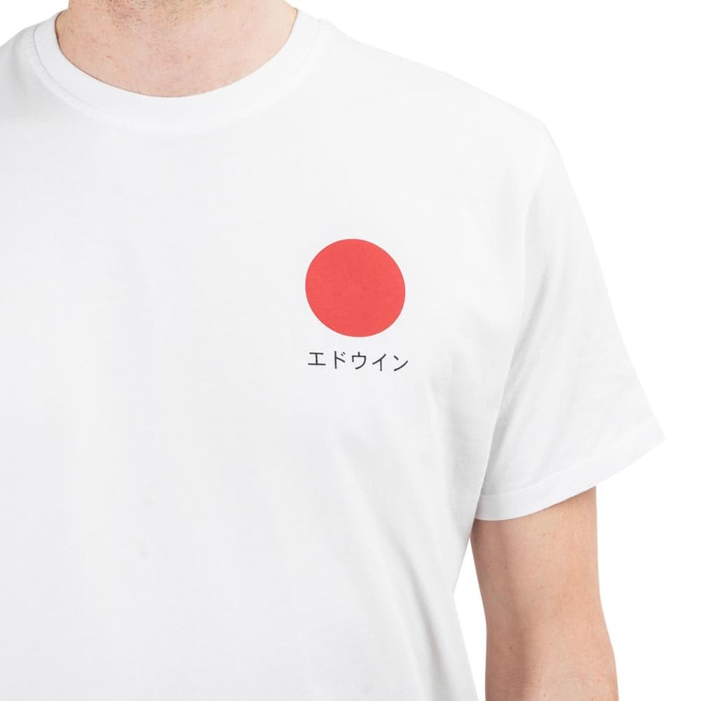 Edwin Japanese Sun TS Cotton Single Jersey (Weiß) - Allike Store