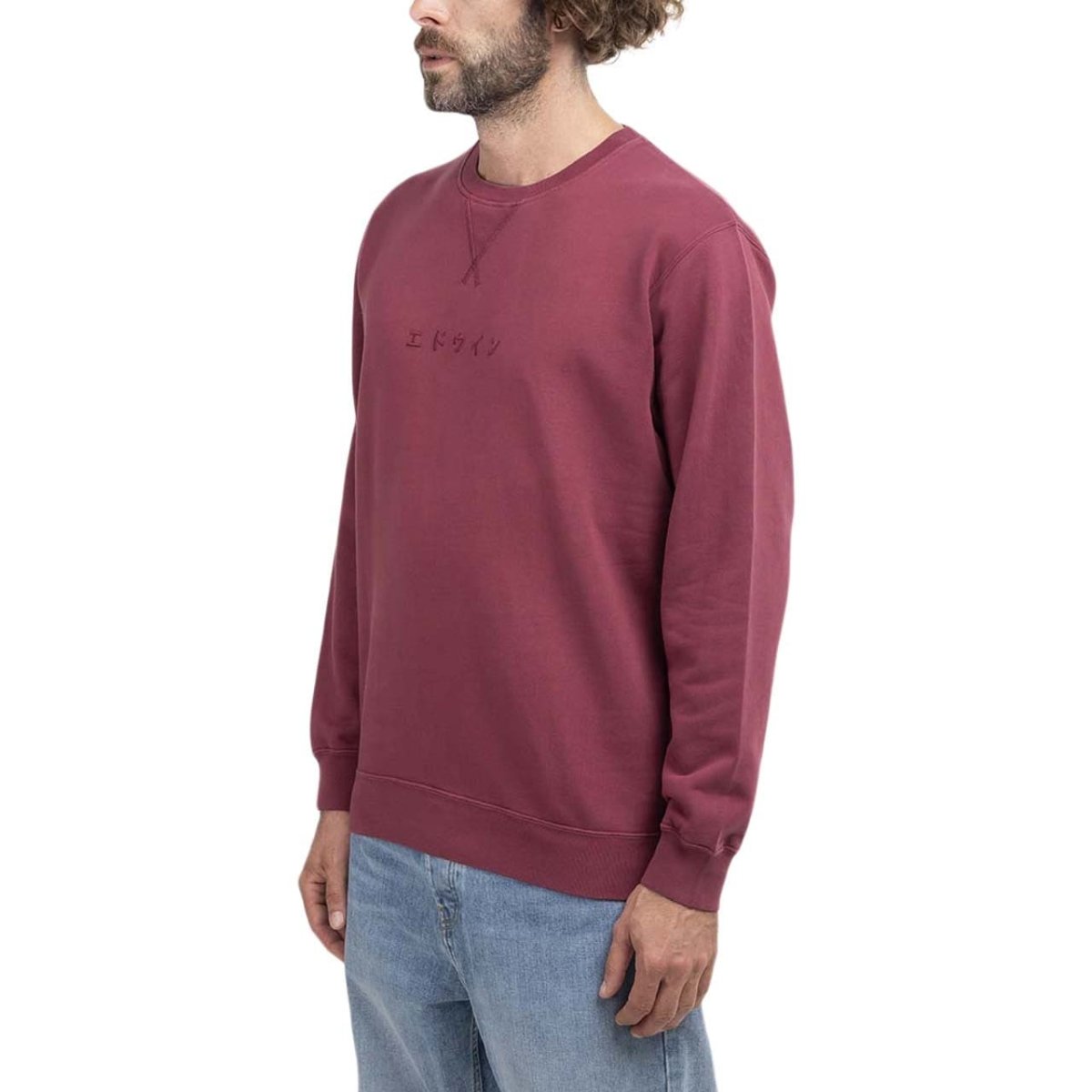 Edwin Katakana Sweat (Pflaume) - Allike Store
