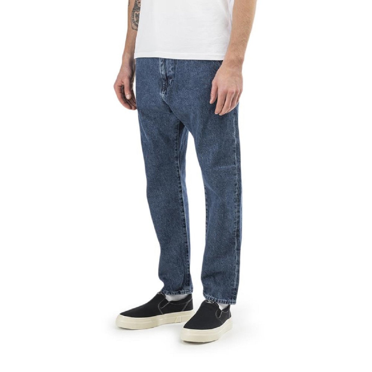 Edwin Universe Pant Cropped (Blau) - Allike Store