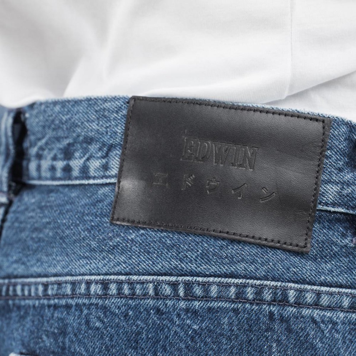 Edwin Universe Pant Cropped (Blau) - Allike Store