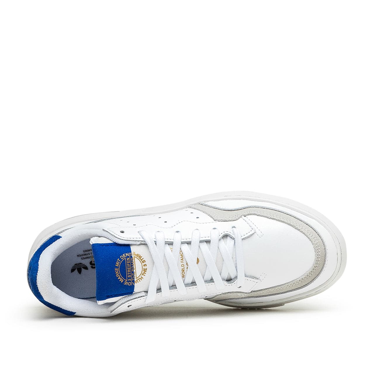adidas Supercourt (Weiß / Blau) - Allike Store
