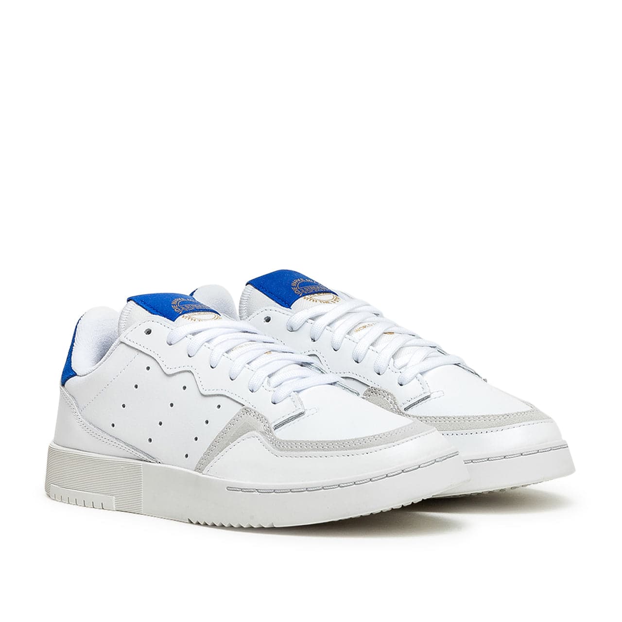 adidas Supercourt (Weiß / Blau) - Allike Store