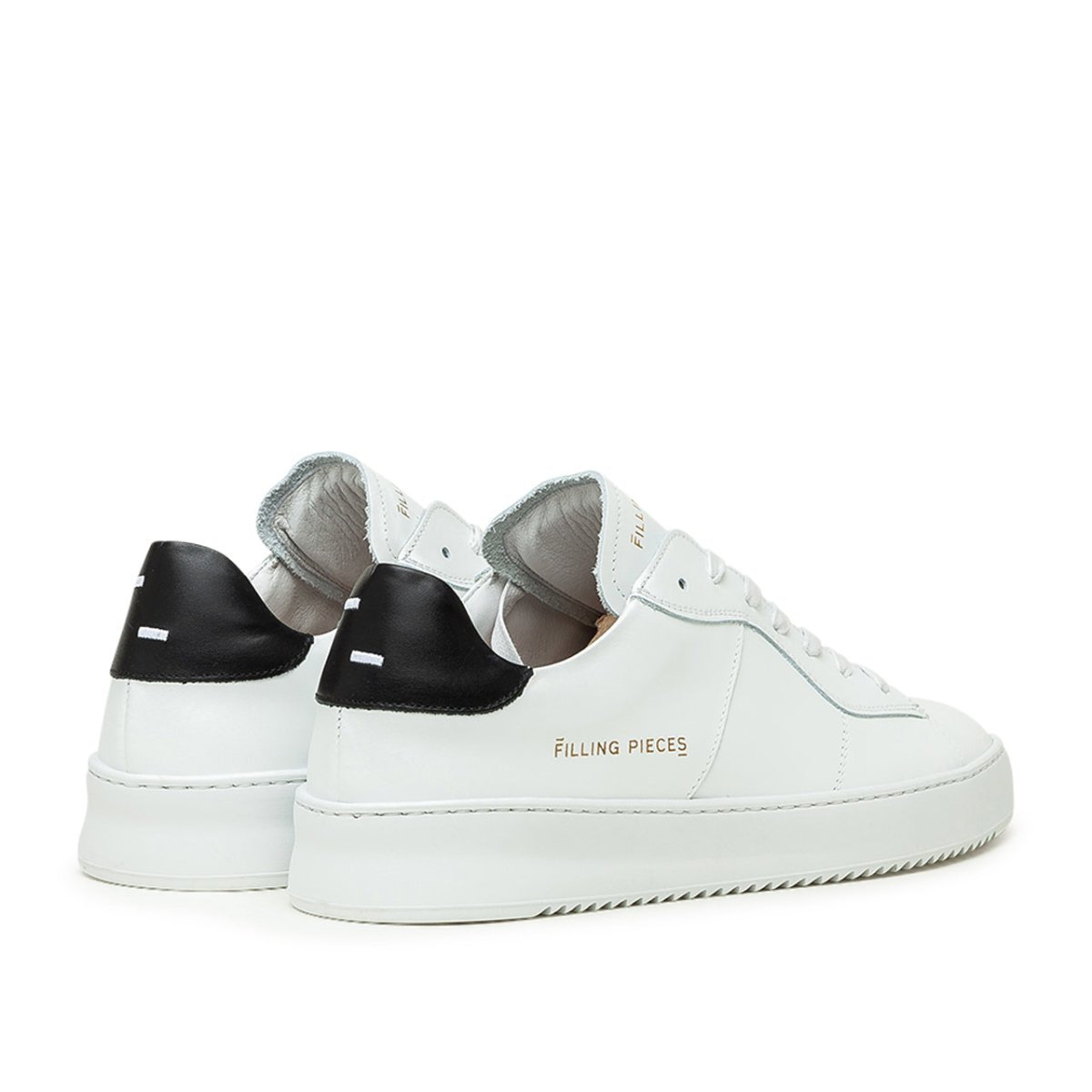 Filling Pieces Court Bianco (Weiß / Schwarz) - Allike Store