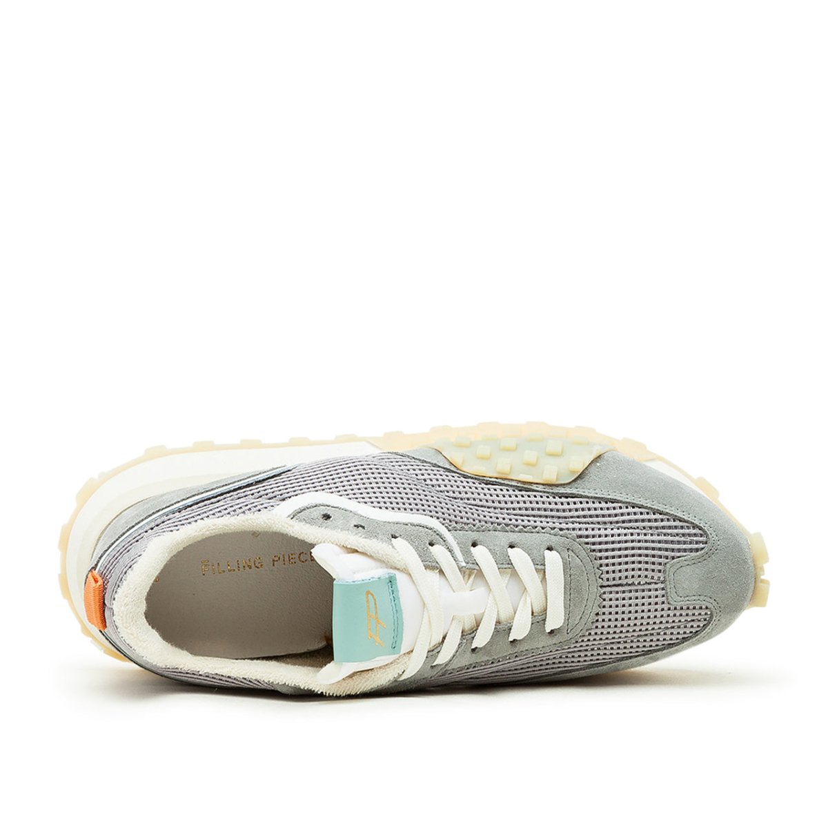 Filling Pieces Crease Runner (Grau / Weiß) - Allike Store