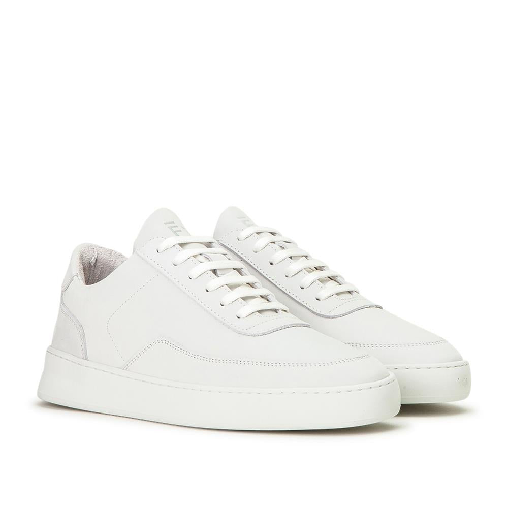 Filling Pieces Low Mondo Plain Nardo Nubuck (Weiß) - Allike Store