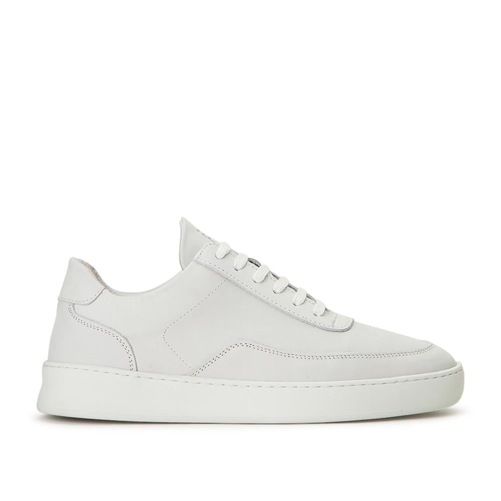 Filling Pieces Low Mondo Plain Nardo Nubuck (Weiß) - Allike Store